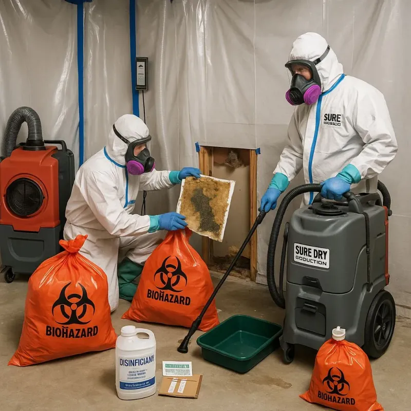 Contaminated Water Handling Protocols process in Milton, GA