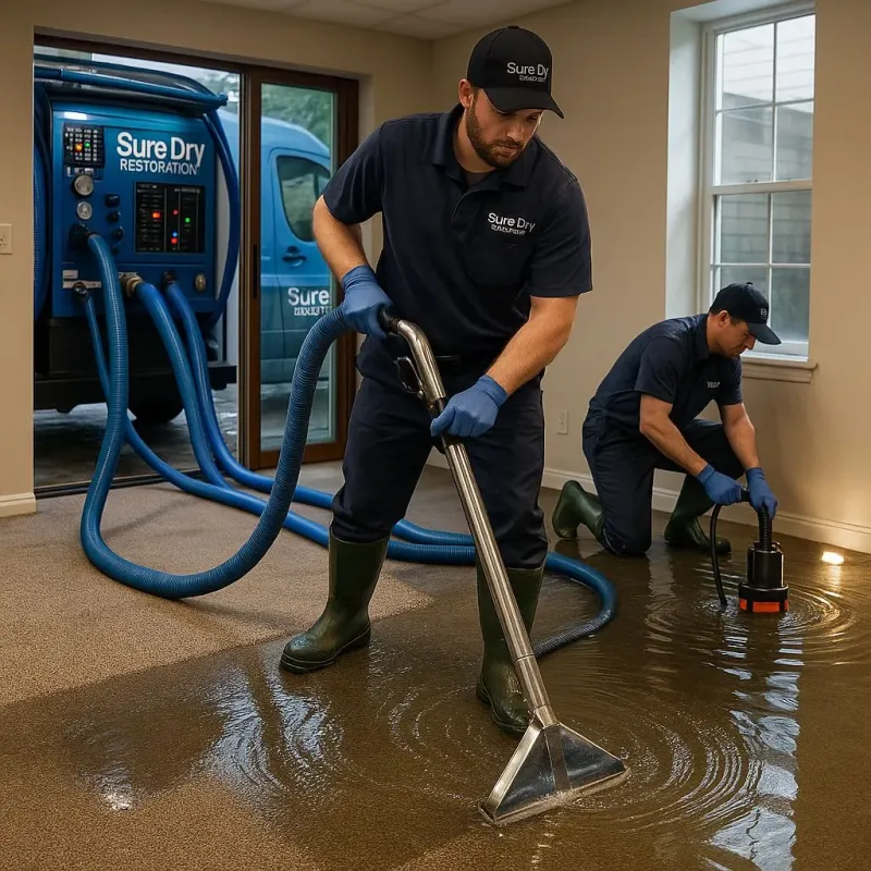 Water Extraction and Removal process in Milton, GA